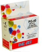 TintaPatronCAPG40BlackCanonMP140/150/160/170/180/190/210/220/450/460/470/MX300/310/JX200/210/500/510/iP1200/1300/1600/1700/1800/1900/2200/2400/2500/2600(329pages/16ml)