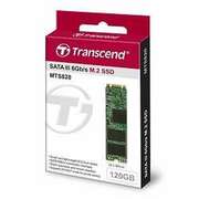.M.2SSD120GBTranscend"TS120GMTS820"[80mm,R/W:550/420MB/s,78K/78KIOPS,SM2256KAB,TLC]