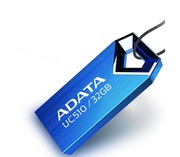 8GBUSB2.0FlashDriveADATA,DashDriveUC510,blue(Read-18MB/s,Write-5MB/s),FeatherlightDurability
