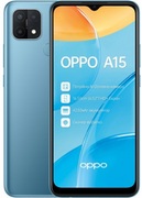 OPPOA15EU32GBBlue,DualSIM,6.52"720x1600IPS,HelioP35,Octa-Core2.35GHz,2GBRAM,microSD(dedicatedslot),13MP+2MP+2MP/5MP,LEDflash,4230mAh,WiFi-N/BT5.0,Android10(ColorOS7.2)