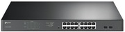 "16-PortGigabitJetStreamSmartPoE+SwitchTP-LINK""TL-SG1218MPE"",2SFPSlots1610/100/1000MbpsRJ45PoE+PortsSwitchwith2SFPSlotsPoEpowerbudgetisupto192W,makingitidealforsmalltomediumbusinesssurveillancesystemsPortPriorit