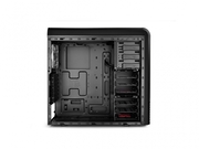 DEEPCOOL"PANGUSW"ATXCase,withSide-Window,withoutPSU,Massivemetalmesh,Tool-less,1x120mmfrontBlueLEDfan,1x120mmrearfan,RemovableHDDcage,BottommountedPSU,Quick-RemovePanelDesign,2xUSB3.0,2xUSB2.0/Audio,Black