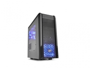 DEEPCOOL"PANGUSW"ATXCase,withSide-Window,withoutPSU,Massivemetalmesh,Tool-less,1x120mmfrontBlueLEDfan,1x120mmrearfan,RemovableHDDcage,BottommountedPSU,Quick-RemovePanelDesign,2xUSB3.0,2xUSB2.0/Audio,Black