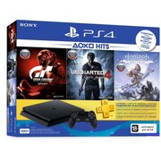 Playstation4Slim1TB+horizonzerodawn+uncharted4,granturismo