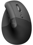 WirelessMouseLogitechLiftVertical,Optical,400-4000dpi,6buttons,1xAA,BT/2.4Ghz,Black