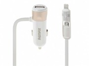 Remax1xUSBCarcharger,RCC102,3.4AwithcableGold