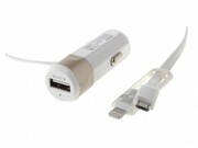 Remax1xUSBCarcharger,RCC102,3.4AwithcableGold