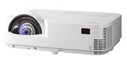 "DLPXGAProjector3300Lum,10000:1NEC""M333XS"",Short-Throw0.56:1,White,3DreadyIMAGEProjectionTechnology1-chipDLP™TechnologyNativeResolution1024x768(XGA)AspectRatio4:3ContrastRatio110000:1Brightness13300A