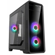 "CaseATXGAMEMAXG561-FRGB,w/oPSU,3x120mm,RGB,Transparentpanel,USB3.0,Black.Model   No.::G561-FRGBType::