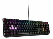 "GamingKeyboardAsusROGStrixScope,forFPS,Mechanical,CherryMXRed,Aluminum,AuraSync,USB.