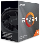 CPUAMDRyzen331004-Core,8Threads,3.6-3.9GHz,Unlocked,18MBCache,AM4,WraithStealthCooler,BOX