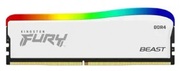 16GBDDR4-3200KingstonFURY®BeastDDR4RGBSpecialEdition,PC25600,CL16,1.35V,Auto-overclocking,AsymmetricWHITEheatspreader,DynamicRGBeffectsfeaturingKingstonFURYInfraredSynctechnology,IntelXMPReady(ExtremeMemoryProfiles)