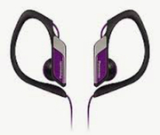 ClipTypeEarphonesPanasonicRP-HS34E-VViolet,w/oMic,1xmini-jack3.5mm