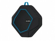 "SpeakersSVEN""PS-77""Black/Blue,Bluetooth,IPx5,FM,USB,microSD,5w,Li-ion600mAh-http://www.sven.fi/ru/catalog/portable_acoustics/ps-77.htm"