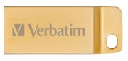 64GBUSB3.0VerbatimMetalExecutive,Gold,Metalcasing,Compactandlightweight,Metalringincluded(Read80MByte/s,Write25MByte/s)