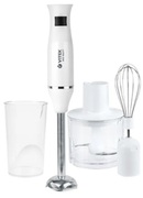 BlenderVITEKVT-8534,800Wpoweroutput,measurecup0,7l,mixingbowl0.5l.stainlesssteelfoot,whisk,1speedslevel,white