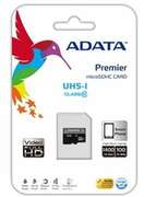 .16GBMicroSD(Class10)UHS-I(U1),ADATAPremier"AUSDH16GUICL10-R"(R/W:50/10MB/s)