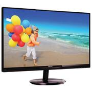 "27.0""Philips""274E5QDAB"",Black-Cherry(AH-IPS,1920x1080,5ms,250cd,LED20M:1,HDMI,DVI,2x6W)(27.0""AH-IPSLED,1920x1080Full-HD,0.311mm,5ms,250cd/m?,DCR20Mln:1(1000:1),16.7MColors,178°/178°@C/R>10,30-83kHz(H)/56-75Hz(V),HDMI