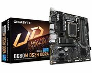 МатеринскаяплатаGigabyteB660MDS3HDDR41.0mATX,S1700,Intel®B660