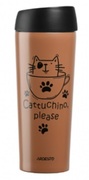ТермочашкаArdestoCoffeetimeCat450мл,мокко,нержавеющаясталь