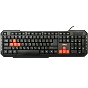 КлавиатураDialogKM-155BUBLACK-REDMultimedia-USB