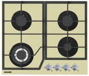 PlitadegazincorporabilaWolserWL-6400GBNQIvory