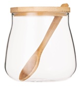 БанкадляхраненияArdestoFreshSugar500мл,стекло,бамбук