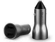 ZMIPowerCruiseDualUSBCarChargerwithCarBatteryLEDVoltmeter18W,Input12V-24V,Output1:5V-2.4A/9V-2AMax/12V-1.5AMax,Output2:5V-2.4A,AP621Xiaomi