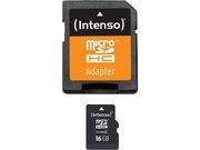 КартапамятиMicroSD16GBINTENSO4034303013678Class4,SDadapter(4034303013678)