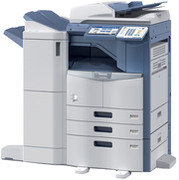 MFPToshibae-Studio256,MonoCopier/NetPrinter_ColorScanner,Duplex,Net,A3/16ppm,A4/25ppm,2400x600dpi,25–400%,52-209g/m2,1Gb/160Gb,2x550-sheetCassette,100kpagpermonth,Set:DrumOD-4530_100kpag,DevelD-4530_100kpag,TonerT-4590E_36600pagA4