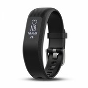 GARMINVivosmart3PurpleS/M,Black,OLEDdisplay,ActivityTracker,Timer,Stopwatch,Smartnotificatiions,Stepcounter,Movebar,Sleepmonitoring,Caloriesburned,Floorsclimbed,HeartRate,Waterrating-swim,BatterylifeUpto5days