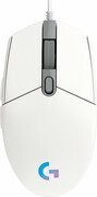 "GamingMouseLogitechG102Lightsync,Optical,200-8000dpi,6buttons,Ambidextrous,RGB,WhiteUSB.