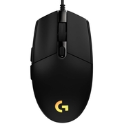 "GamingMouseLogitechG102Lightsync,Optical,200-8000dpi,6buttons,Ambidextrous,RGB,BlackUSB.