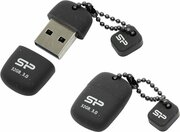 32GBUSB3.0FlashDriveSiliconPower"JewelJ07",IronGray,Ultra-Compact,Rubber(R/W:80/20MB/s)