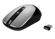 WirelessMouseSVENRX-380W,Optical,800-1600dpi,6buttons,Ambidextrous,1xAA,Silver