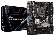 МатеринскаяплатаASRockB365M-HDVmATX,Intel®B365,LGA1151v2