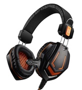 "GamingHeadsetCanyonFobos,50mmdrivers,20-20000Hz,32Ohm,95dB,2x3.5mm,Black/Orange.