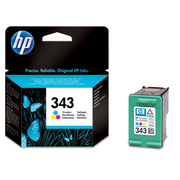 HP№343ColorInkCartridge(7ml),260pagesat15%coverage,Malaysia.
