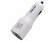 Remax2xUSBMINICaradapter,RCC201,2.1AWhite