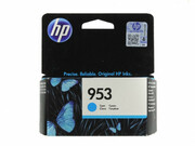 HP953CyanOriginalInkCartridge;(forHPOfficeJetPro7720,7730,7740,8710,8720,8725,8728,8730,8740,7740,8218,8715,8718,8719)