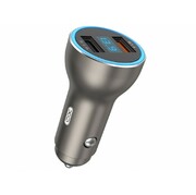 CarChargerXO,QC3.0+LED,CC26,Gray