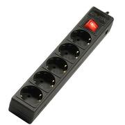 ФильтримпульсныхпомехSVENOptimaBaseBlack5sockets,3m(basicsurgeprotection)