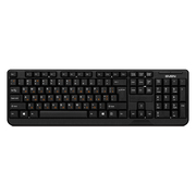 WirelessKeyboardSVENKB-C2200W,Fullsizelayout,Splashproof,Fnkey,Nanorec.,2.4GHz,Black