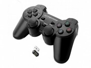 GamepadWirelessEsperanzaGLADIATOREGG108KBlack,vibrationGamePad,16buttons,2sticks,Ergonomicdesign,2modes(analoganddigital),Softsweat-resistantsurfacecoating,PCWin7,8,10/PS3compatible,USB,Black