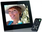 IntensoDigitalPhotoFrame8"WeatherStar,LCDTFT4:3/16:9(800x600),JPEG,400:1,USB2.0|SD|SDHC|MMC|MS,RemoteControl,Clock/Calendar/Alarm,Plastic,Weatherstation(temperatureinternal/external/sensorupto25m)