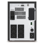 APCEasy-UPSSMV1500CAI,1500VA/1050W,AVR,Lineinteractive,6xIECSockets(all6BatteryBackup+SurgeProtected),IntelligentSmartSlot,USB