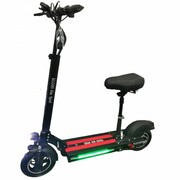 KUGOOMAXSPEED,FoldingElectronicScooter,Black,Maxspeed40km/h,Power500W,Batterycapacity:40kminasinglecharge,Weight23kg,Wheel10",Maximumload:150kg,HeadlightFront/RearLED,Seatpad