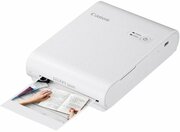 CompactPortablePrinterCanonSelphySquareQX10White,287x287dpi,3ink,approx.43sec,Built-inBattery,Wi-Fi,USB,Dim.102,2x143,3x31,0mm,445gr.,Stickerpaper72x85mm,68x68mmprintablearea,(10pcsinset),Media:XS-20L20pages