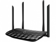 TP-LINKArcherC6AC1200DualBandWirelessGigabitRouter,Atheros,867Mbpsat5Ghz+300Mbpsat2.4Ghz,802.11ac/a/b/g/n,MU-MIMO,1GigabitWAN+4GigabitLAN,WirelessOn/OffandWPSbutton,4externalantennas+1internalantenna