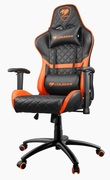 GamingChairCougarHOTRODBlack/Orange,Usermaxloadupto136kg/height155-190cm